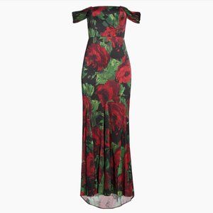alice + olivia Arza floral-print maxi dress